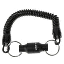 Fly Fishing Grabber Magnetic Buckle with Rope Landing Net Connector Clip Holder