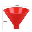 Cone Shaped Magic Car Windows Snow Remover Shovel Ice Scraper (14.5cm Red)
