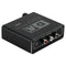 Digital Optical Coaxial Toslink to Analog RCA 3.5mm Headphone Audio Converter
