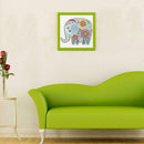 5D DIY Special Shaped Diamond Painting Elephant Embroidery Mosaic Craft Kit