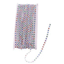 10 Yards Floral Rhinestone Beaded Chain Ribbon Trim Sewing Embellishment DIY