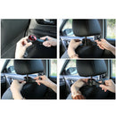 Portable Auto Car Seat Back Hook with Phone Holder Clips Organizer for Bag