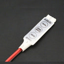 Mini Controller Dimmer Switch For RGB 5050 3528 SMD LED Lights Strip DC 12V  RES