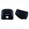Outdoor Fleece Ponytail Headband Yoga Running Fitness Sweatband (Navy Blue) A