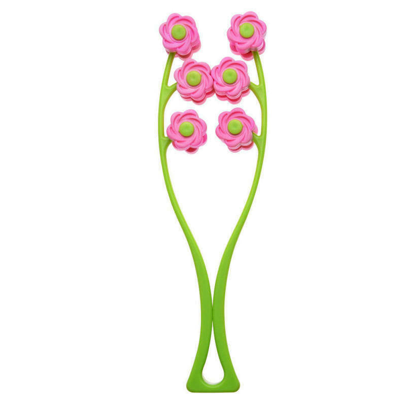 Flower Shape Face Roller Massage  Remove Chin Neck Facial Massager Beaut UMX
