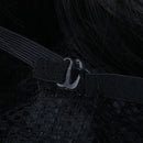 Short Bob Wigs Black Wig for Women with Bangs Straight Synthetic Wig Natural 3C