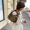 Women Winter Fur Handbag Plush Soft Shoulder Underarm Bag (Brown Zebra)