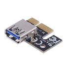 PCI-E Express 1x to 16x Extender Riser Card 4Pin USB3.0 Cable for BTC Miner