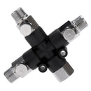 3 Way Airbrush Air Hose Manifold Splitter Airbrush Accessories Multi Use Wi Q2P5