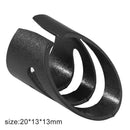 Guitar Ring Finger Guard Guitar Ring Fingertip Guitar Accessory (S Black) A