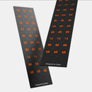 Non-slip Car Luminous Temporary Parking Phone Number Card Auto Park Stop Plate