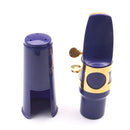 Plastic Alto Sax Saxophone Music Instrument Mouthpiece with Cap Buckle Reed