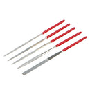 5Pcs Needle Files Kit Carving Jewelry Diamond Glass Stone Wood Craft Tool