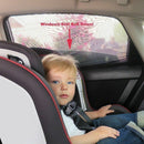 2 Pack Auto Sun Shade Rear Window Cover Sunshade UV Protection Shield Cover Mat