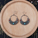 Europe And The United States Exaggerated Hollow Carved Earrings Simple PersoH6U2