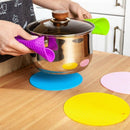 6 Pack Silicone Pot Holders Mat,Heat Resistant & Eco-Friendly Jar Opener Gr I2E3