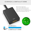 USB3.0 to 1080P HDMI Converter for PC Projector Video Audio Display Adapter