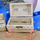 Wooden Box USB Flash Drive Gift Box Packing Box Ring jewelry Box Wedding RiS Hn