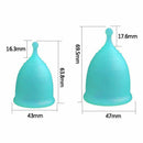 Anytime Women Medical Grade Silicone Anti Leakage Menstrual Period Cup S gr V8K9