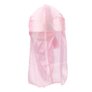 2x Unisex Trendy Color Du-Rag Wave Cap Durag Headwrap with Long Straps
