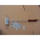 Grill Stamp Steak Meat BBQ with Replaceable Grill Fire Aluminum Letters