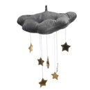 Baby set mobile hanging cloud decoration moon and star trailer