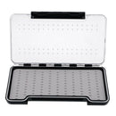 Fly Fishing Box, Clear, Waterproof, Tough, Holds Flies Sequins Lures Hooks