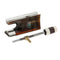 Ox Horn Wood Violin Bow Frog With Colorful Shell For Violinist