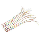 9 x Hippie Style Colorful Braided Friendship Bracelets Thread Prayer Bracel