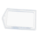 Acrylic Card Holder Pattern Stencil Template Leathercraft Making
