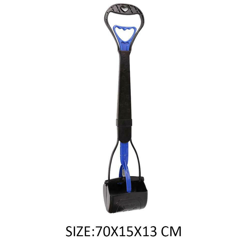 Removable Pet Pooper Scooper Long Handle Jaw Poop Scoop Dog Waste Picker