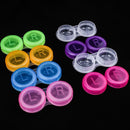 4x Mini Plastic Contact Lens Travel Holder Storage Soaking Box Case Portable CA