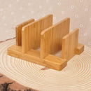 Multifunctional Durable Creative Bamboo Cutting Board Storage Rack Pot Lids