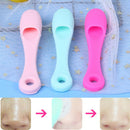 Silicone Blackhead Remover Brush Facial Clean Cleanser Face Nose Pore CleanS Gw