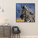 Diamond Painting DIY 5D Art Drawing Full Round Drill Kit (LD597 Zebra)