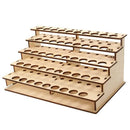 Paint Bottles Rack DIY Paint Brushes Display Rack Storage Stand,Painting Br