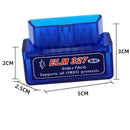 Bluetooth Android OBD2 Scanner Adapter OBDII Diagnostic Tool ELM327