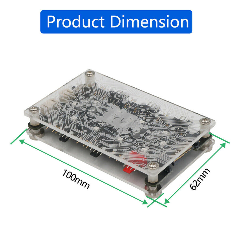 1 to 6 Multi Way Splitter HUB 5V ARGB LED 12V PWM 4Pin/3Pin Fan Adapter