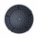 Round Shape Bathroom Top Shower Head Straight Screw Rainfall Showering Sprayer
