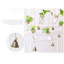 1X(Creative Hanging Glass Vase Hanging Bottle Hydroponic Green Plant Transp