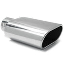 For BMW For Benz Universal Car Decoration Flat Chrome Stainless Steel Car M H4O9