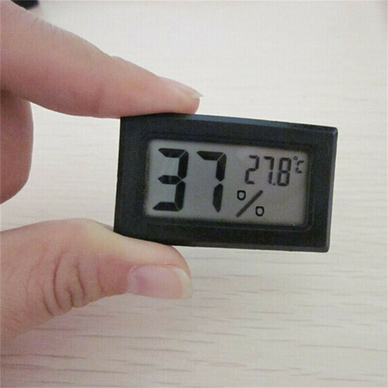 Mini Digital LCD Indoor Thermometer Hygrometer Humidity Temperature Meter Pet Sp