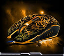 Professional 4000DPI Colorful Backlight Optical Wired Gaming Mouse Mice For PC
