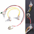 1 Set of JB Bass Guitar Wiring Harness-Prewired with 3-500k Pots M4Y5