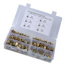 105 Pairs M4-M12 Rivnuts Blind Nutserts Threaded Rivet Nuts Carbon Steel