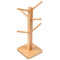 Mug Rack Tree, Removable Bamboo Mug Stand, Storage Coffee Tea Cup Organizer J9O1