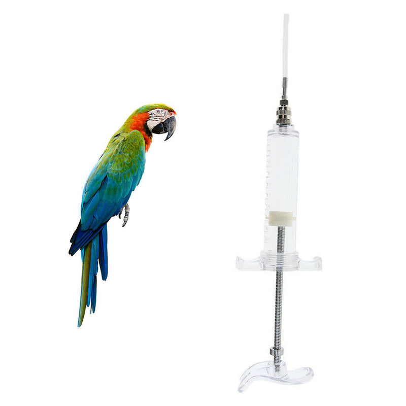 3x Safety Pet Finches Bird Feeding Syringe Nestling Parrot Feeders 20ml