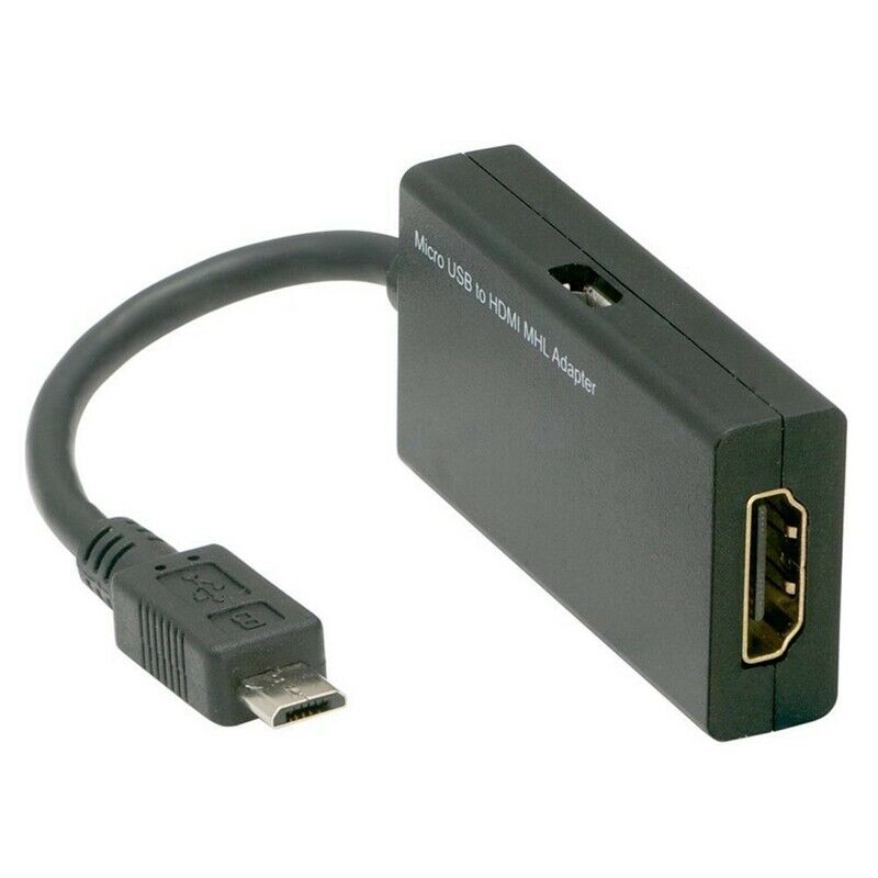 Micro-USB To HDMI Adapter For TV Monitor 1080P HD Audio Cable And HDMI Vide B2A3