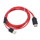 2m Micro USB To HDMI 1080P HD TV Cable Adapter For