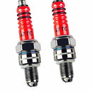 Pack of 2 Racing 3 Electrode Spark Plug A7tc for 50cc 110cc 125cc 150cc Atv